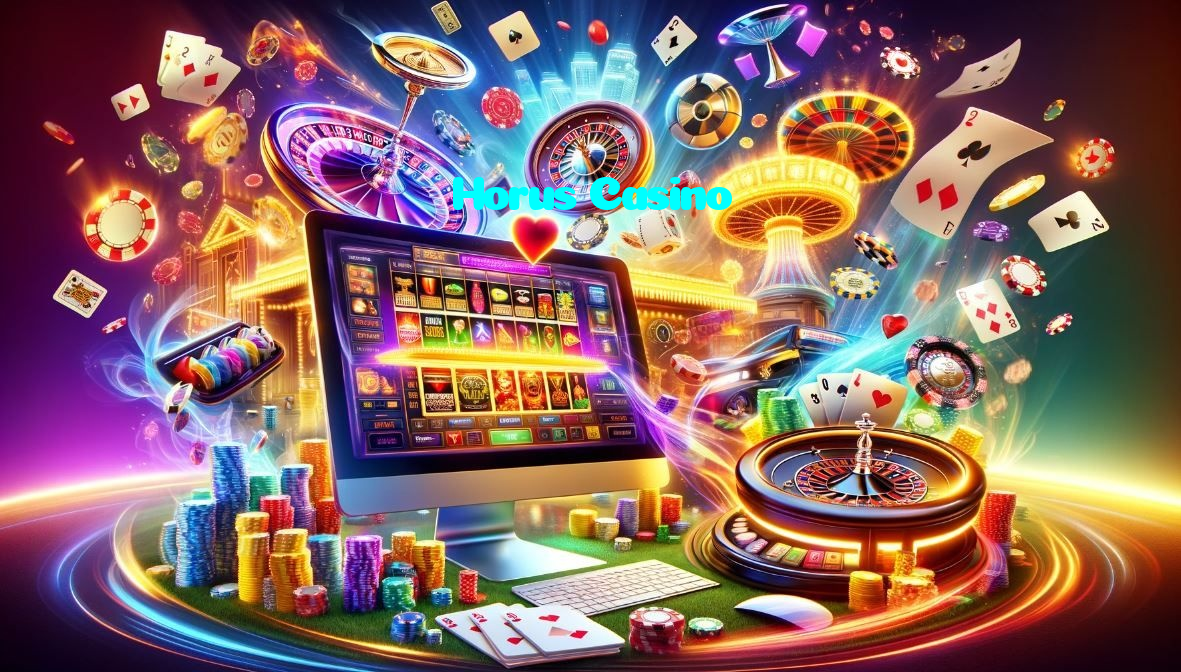 Horus Casino casino presented on mobile device in Pakistan with slots and live games